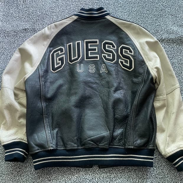 90's Guess USA Real Leather JK