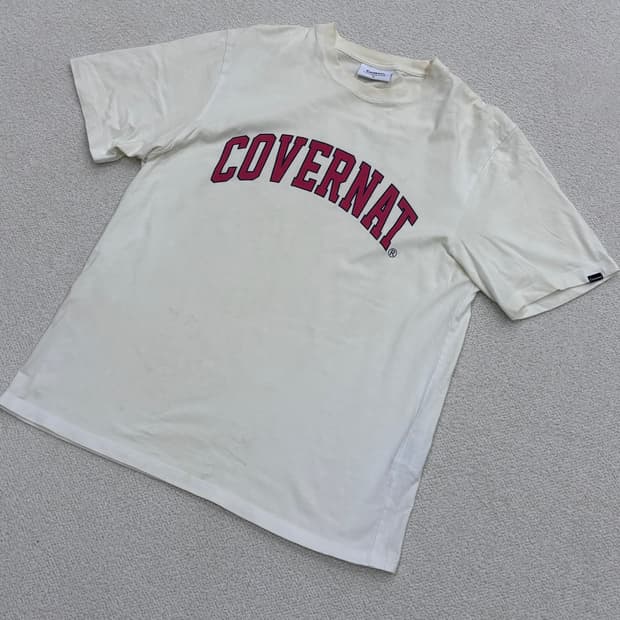 M 커버낫 빅로고 반팔 티셔츠 0319E