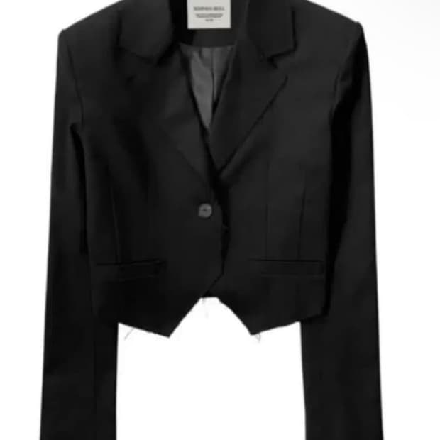 보헤미안서울 컷팅 스펜서 자켓