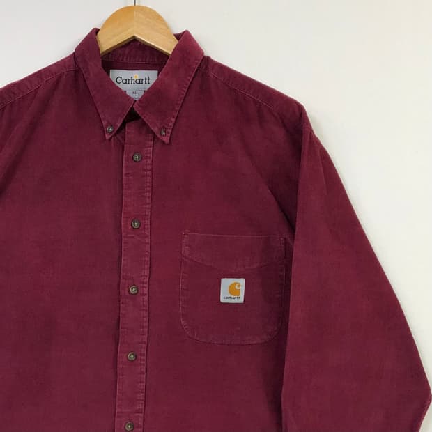 XL 칼하트 코듀로이 셔츠