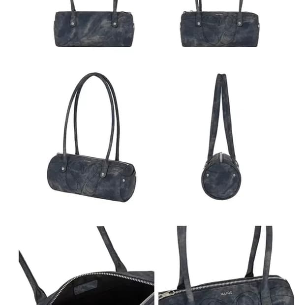 일리고 러브 스티치 숄더 백