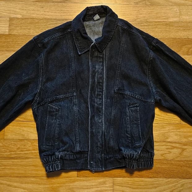 파르티멘토 흑청 데님 자켓