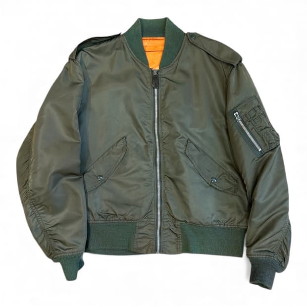 Vintage Epaulettes MA-1 Jacket