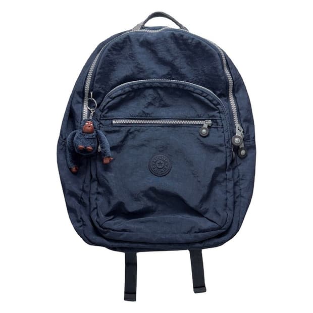 키플링 서울 백팩 네이비