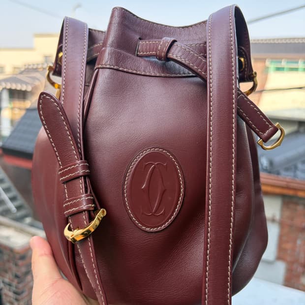 빈티지 까르띠에 복조리 백