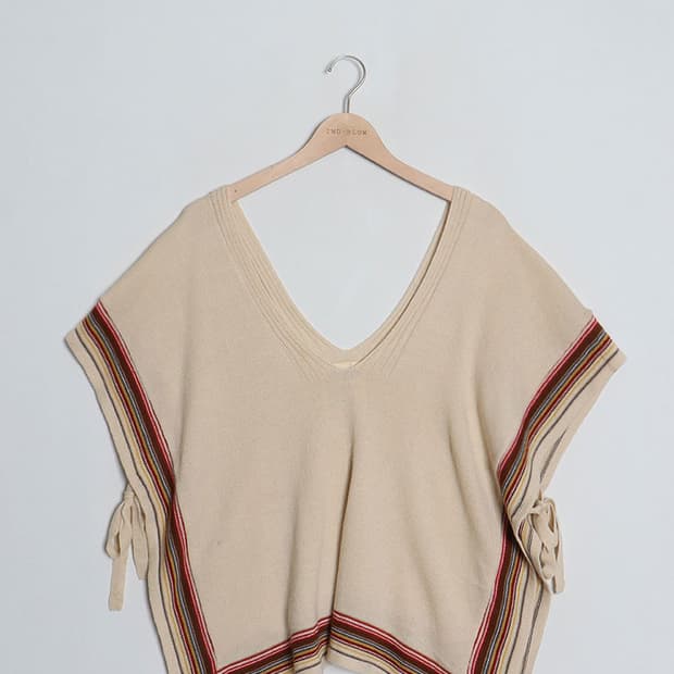 Dazzle Knit Cape Vest