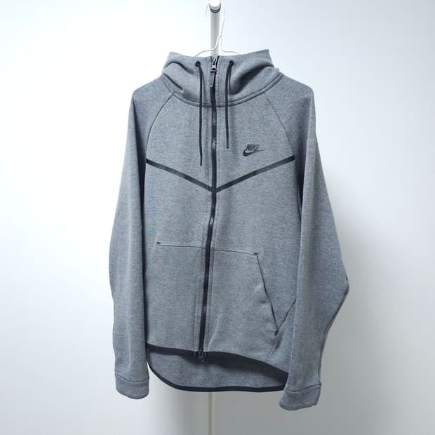 나이키 테크팩 집업 다크그레이 M