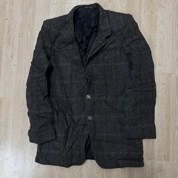 만칠라스 남성 클래식 싱글 헤링본 정장 자켓 L/100 