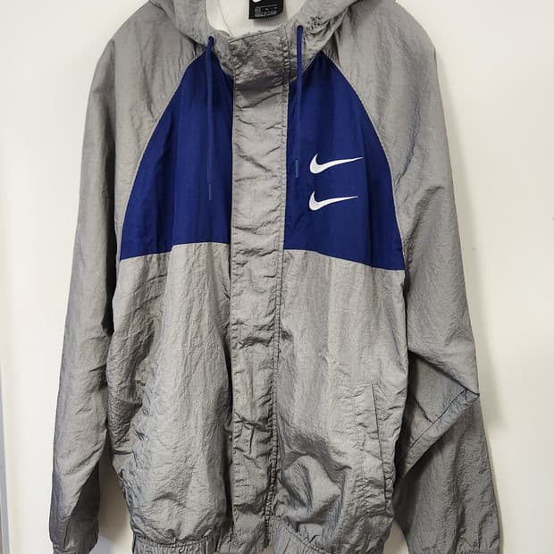 나이키 스우시 바람막이 후드 자켓 XL