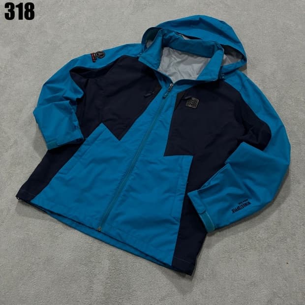 코오롱스포츠 블루 바람막이 