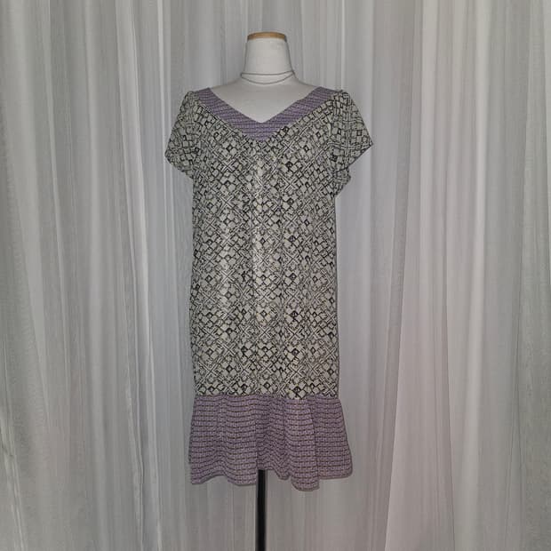 rope picnic 퍼플 포레스트 셔링 원피스