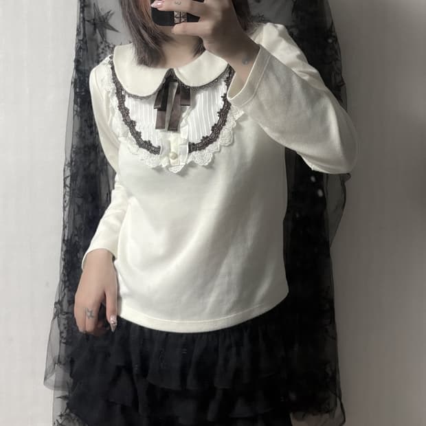 엑시즈팜 러블리 블라우스 