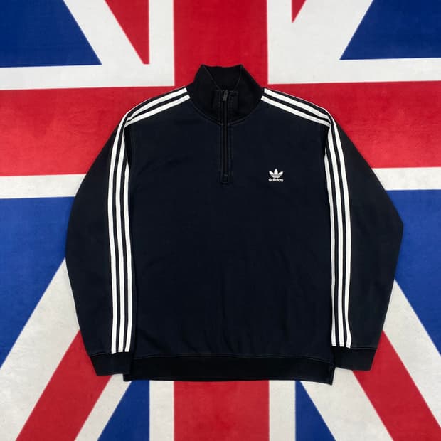 아디다스 반집업 맨투맨