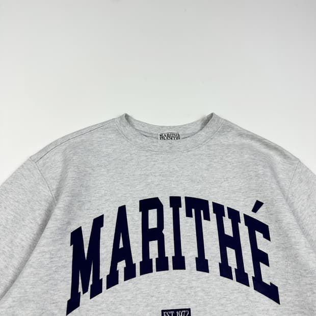 마리떼 프랑소와 저버 오트밀 맨투맨 (S 여성추천)