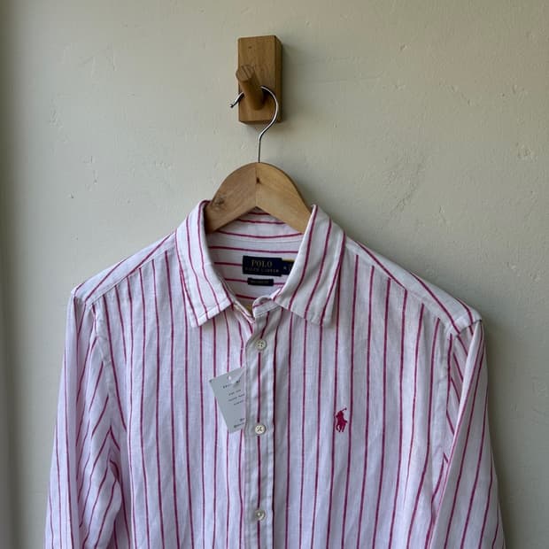 16719 - 폴로 랄프로렌 스트라이프 린넨 셔츠