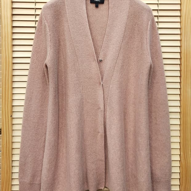 띠어리 캐시미어100 여성가디건