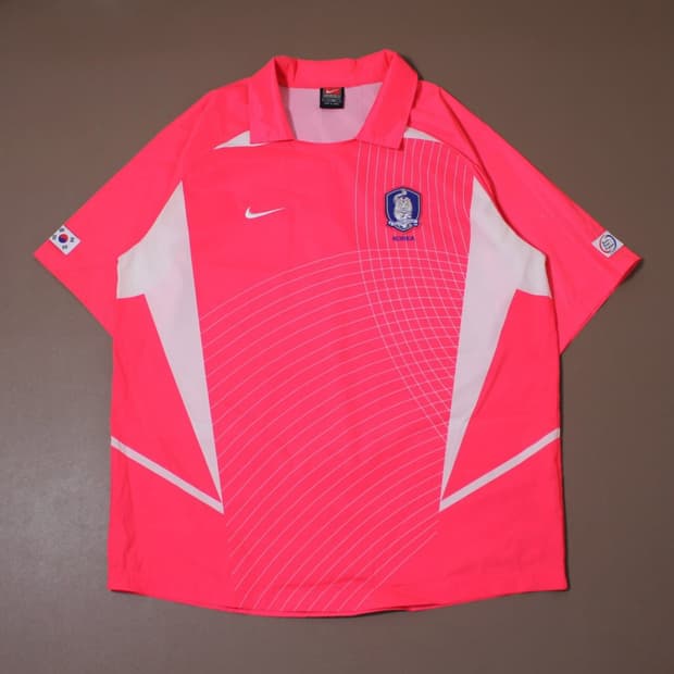 Nike 나이키 대한민국 2002 국대 노마킹 유니폼