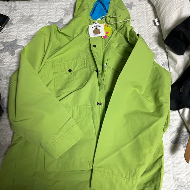 LVC / 화이트탭 파카 / 그린 / L