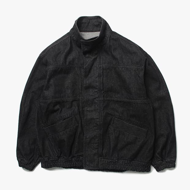 ADAM ET ROPE "Denim Blouson"