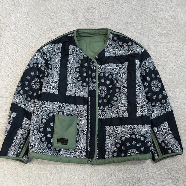 빈티지 리버시블 퀼팅 자켓/#3233