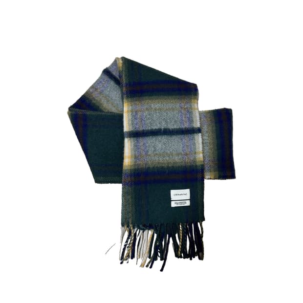 khakis green check muffler 