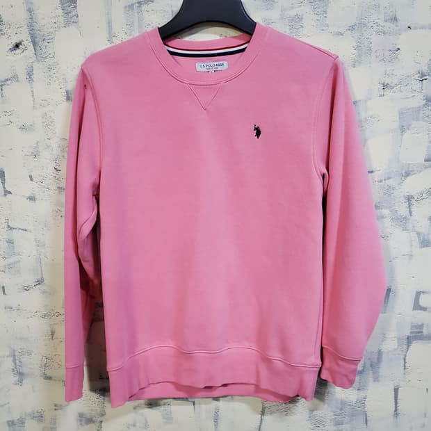 u.s폴로 기모 맨투맨 