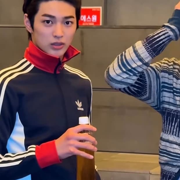 [100] 아디다스 유로파 트랙탑 저지 자켓 코르티스 착용