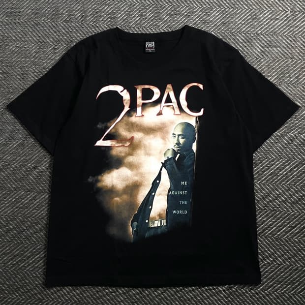 빈티지 투팍 힙합 프린팅 티셔츠o 4454
