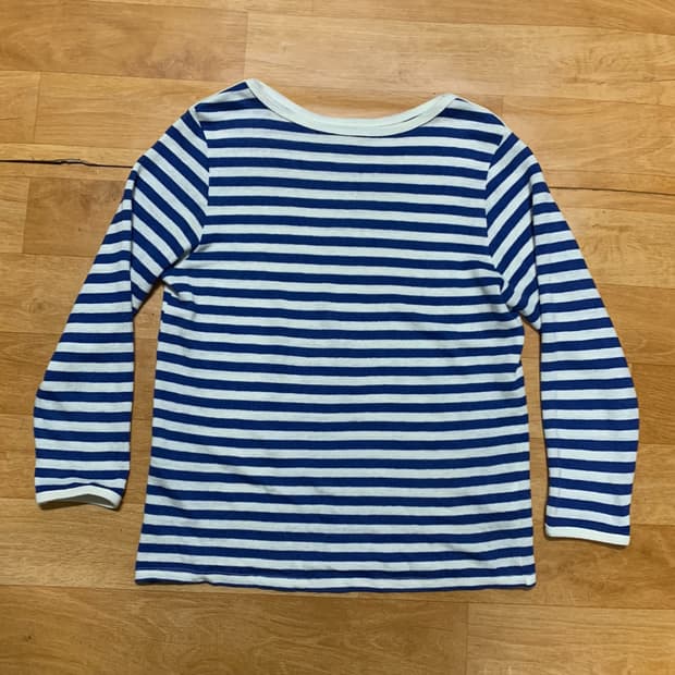 나카가와 마사시치 상점 웨어-라인 롱 슬리브(마 소재)FREE 사이즈