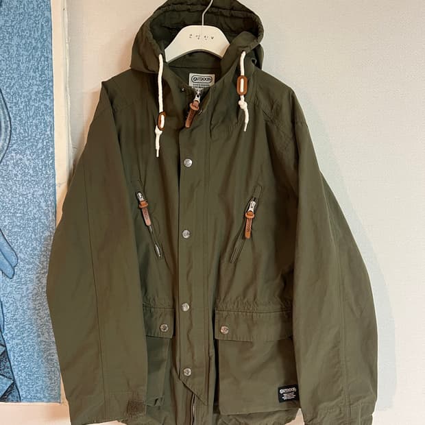 일본발 아웃도어 프로덕츠 60/40 후드자켓