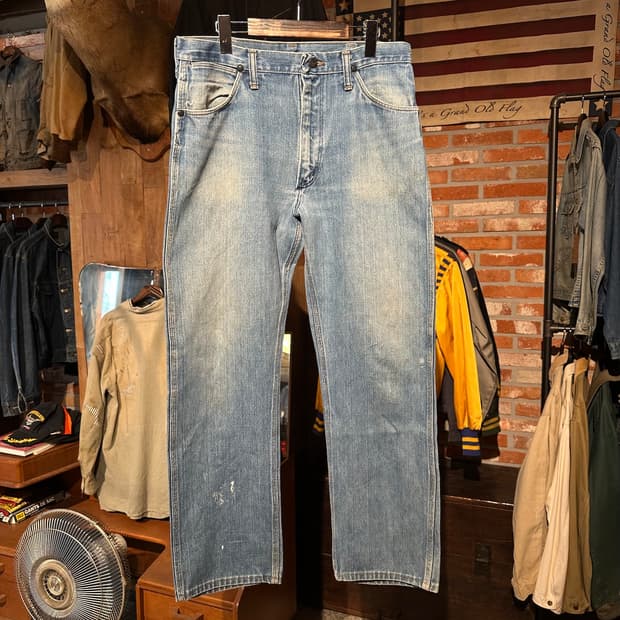 70s USA 빈티지 랭글러 데님 팬츠