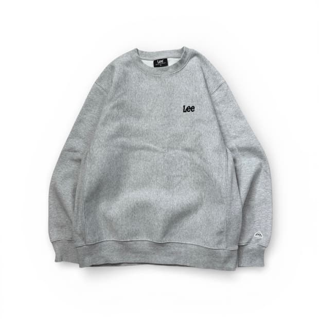 LEE 그레이 스웻셔츠 