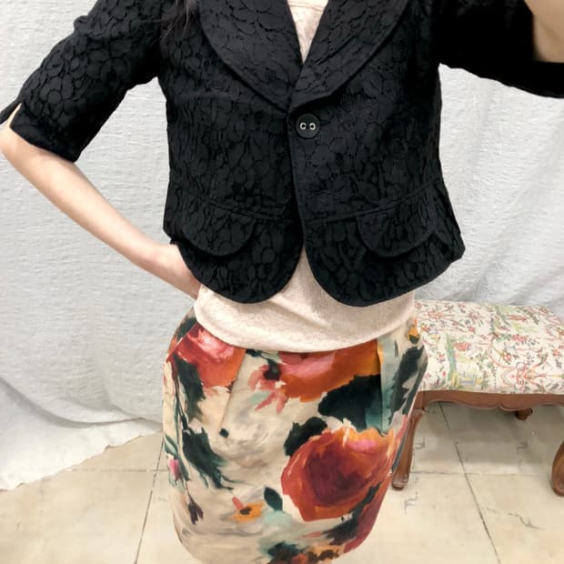 noir grace jacket