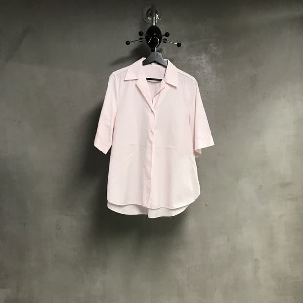 아크네스튜디오 핑크 반팔 셔츠 34