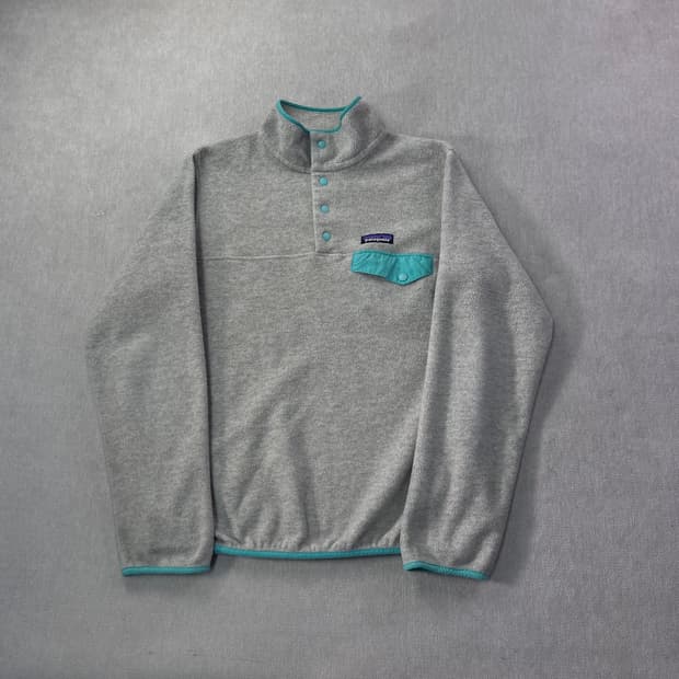 95 파타고니아 신칠라 오트밀 스냅티 플리스 