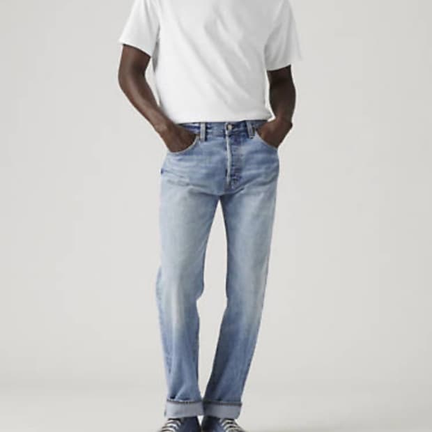 리바이스 501 93 셀비지 데님 청바지 32x29