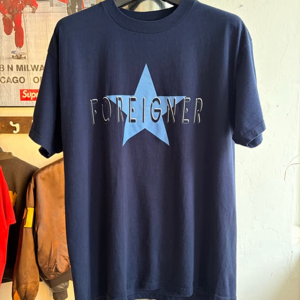 1999 Foreigner 투어 티셔츠