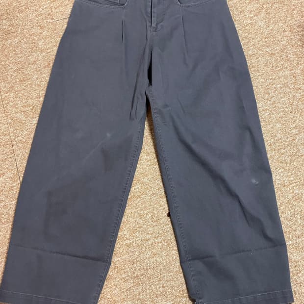 이얼즈어고 와이드 코튼 팬츠