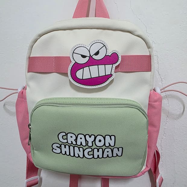 짱구  신짱  미니백팩  일본가방  29*28 컨디션굿 