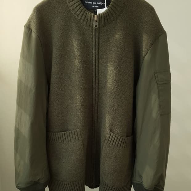 꼼데가르송 옴므 니트 자켓