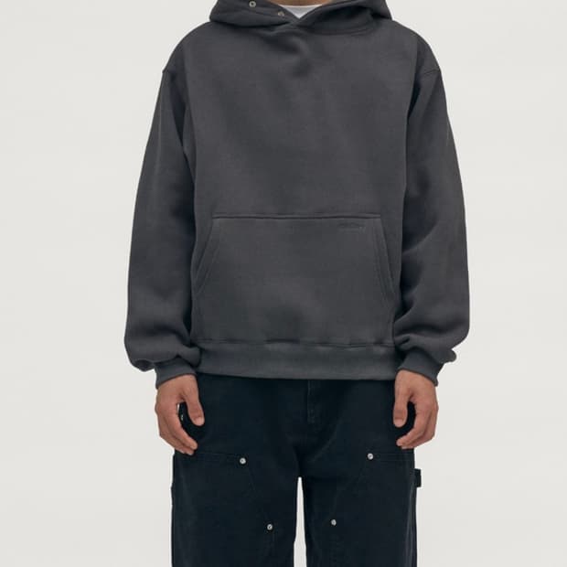 감마갤러리 스냅 기모후드티셔츠M