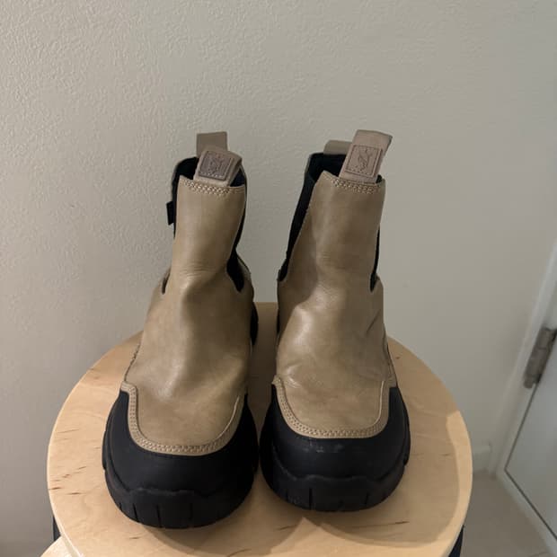 샤카 부츠 베이지