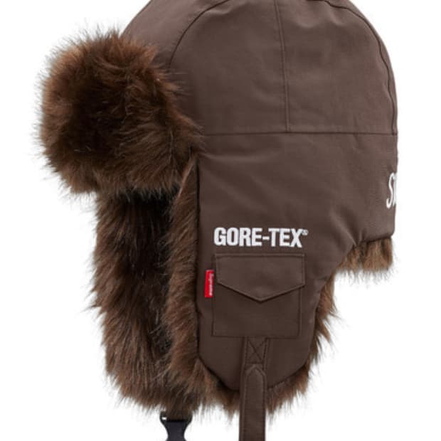 [os] 슈프림 18fw 고어텍스 테이프심 트루퍼 브라운 