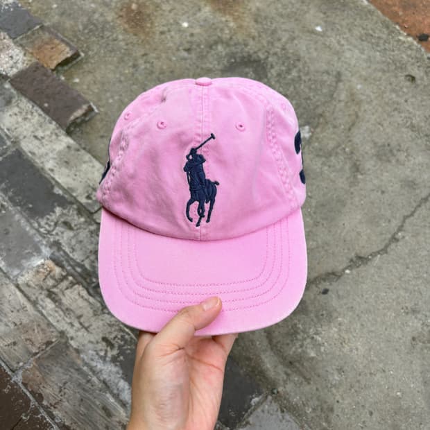 Polo 폴로 빅포니 볼캡 모자