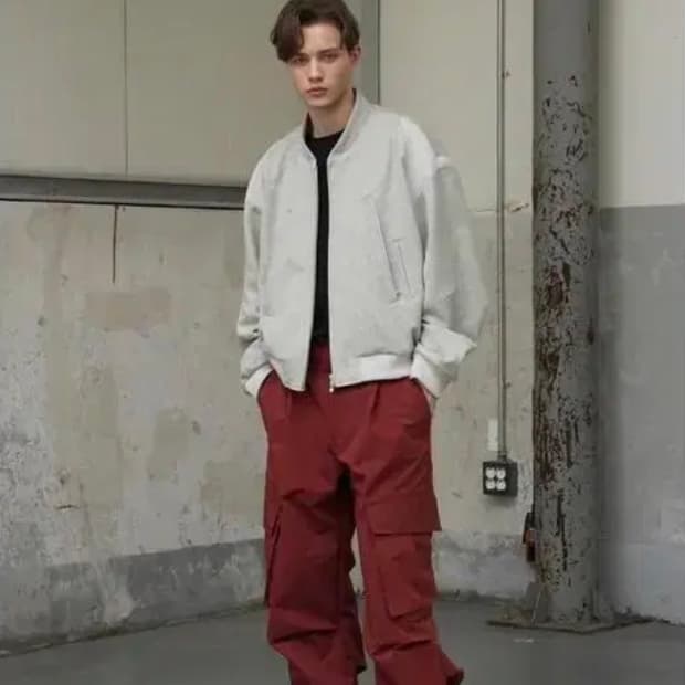 [M] yiyae 카고 팬츠 브릭