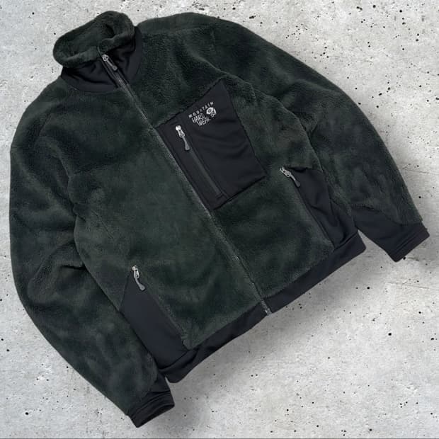 [M] 마운틴하드웨어 폴라텍 몽키 플리스 자켓 블랙 D45