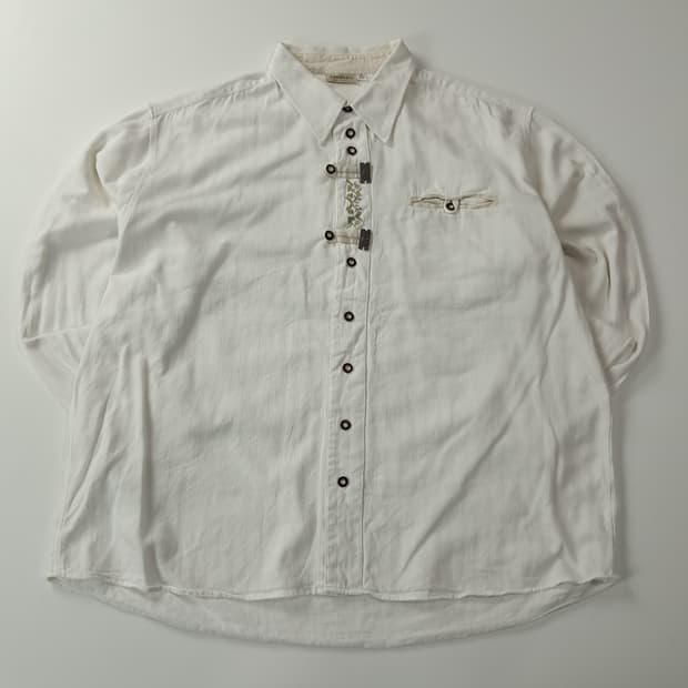 CJ300 3XL 란트하우스 90s 독일판 바바리안 롤업버튼 셔츠 남방