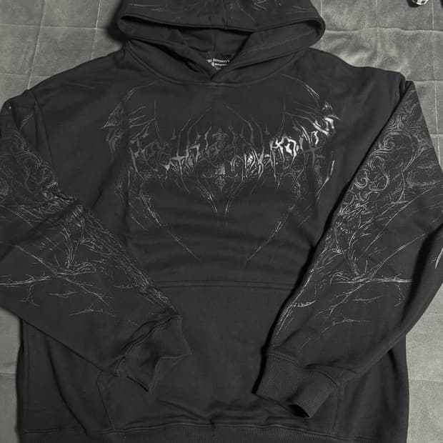 breathedivinity 오버핏 후드 L