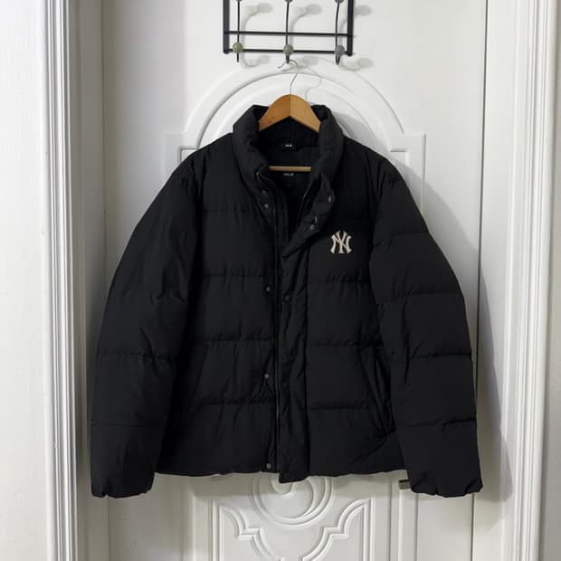 100사이즈 남성 mlb 숏패딩 푸퍼