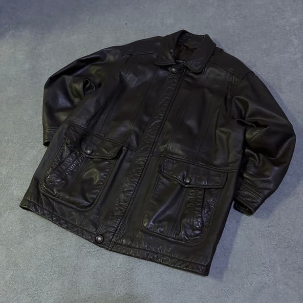 Ysl 입생로랑 양가죽 자켓 XL